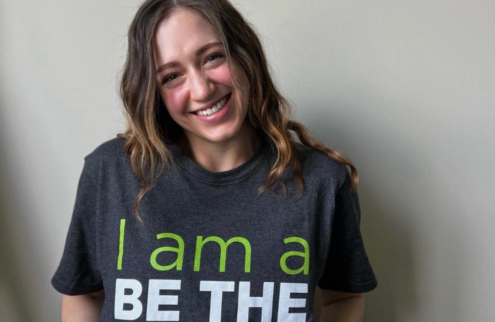 Tapped to be a blood stem cell donor, Abbie Hecker finds new meaning in her work as a blood and marrow transplant provider 
